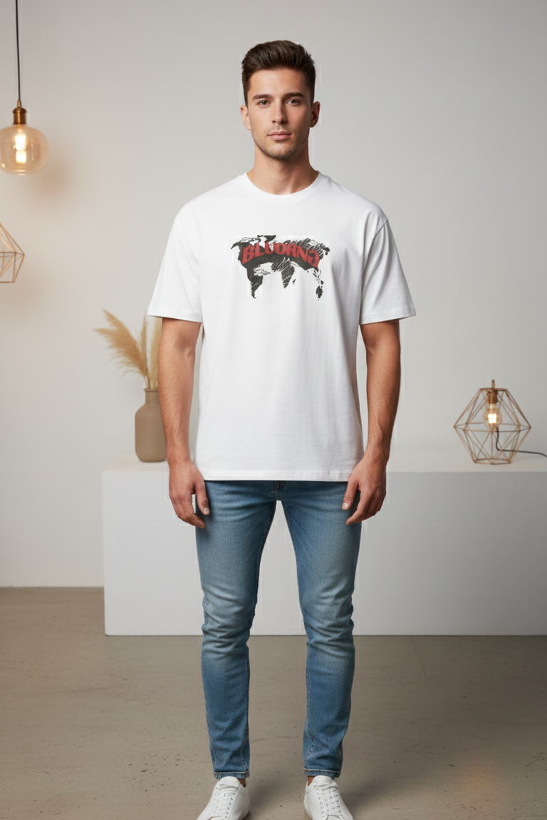 Bluorang Round Neck T-Shirt