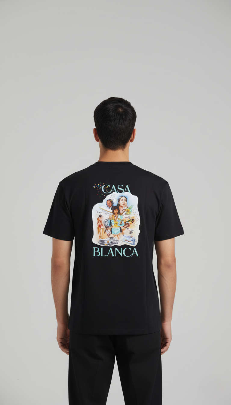 Casablanca Round Neck T-shirt