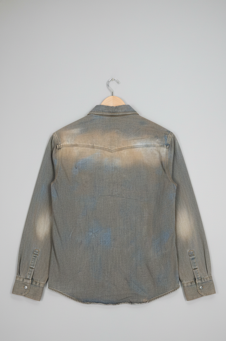 Funky Denim Full Sleeve Shirt