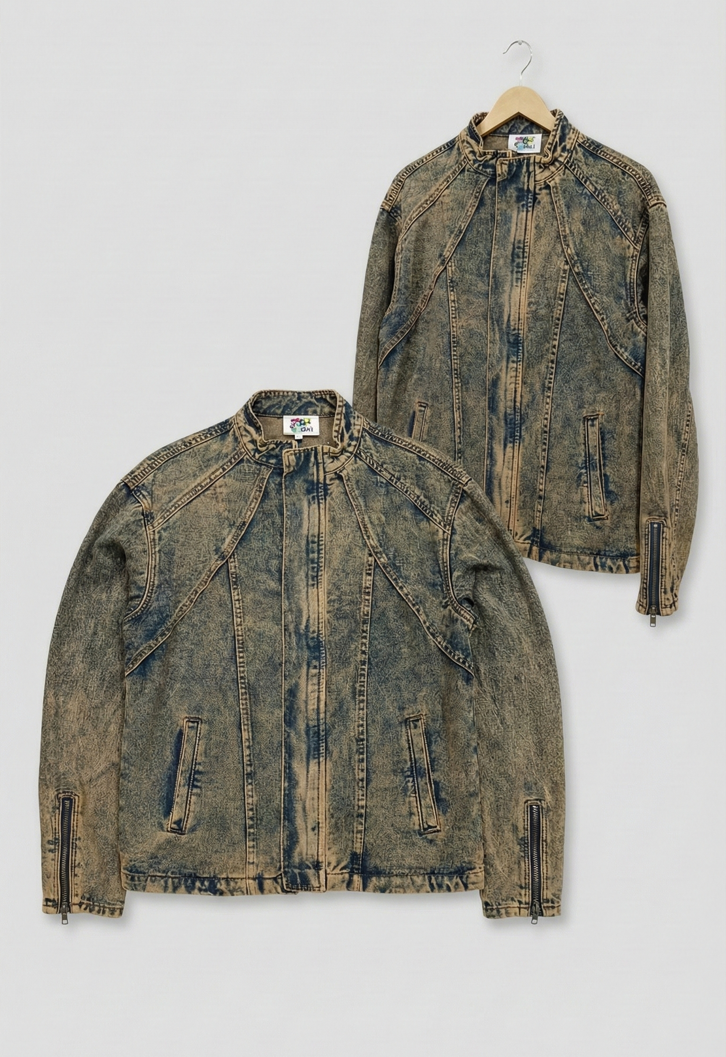 Funky Denim Full Sleeve Shirt