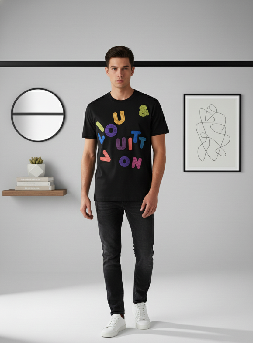 Louis Vuitton Round Neck T-shirt