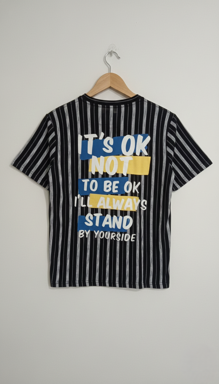 Cartoon Round Neck T-Shirt