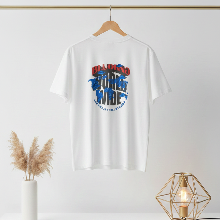 Bluorang Round Neck T-Shirt