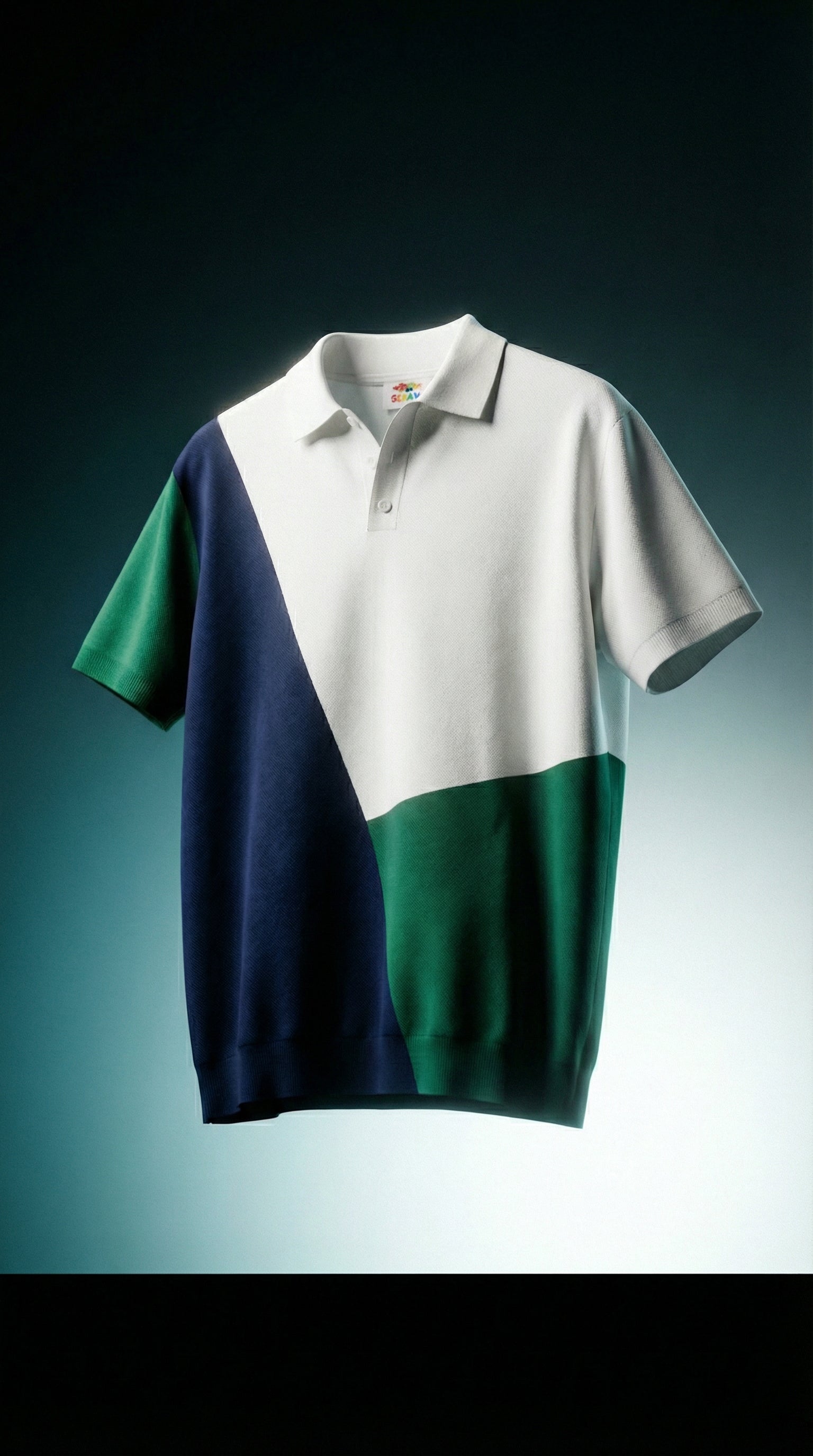 SANKI Urban Colorblock Polo T-Shirt