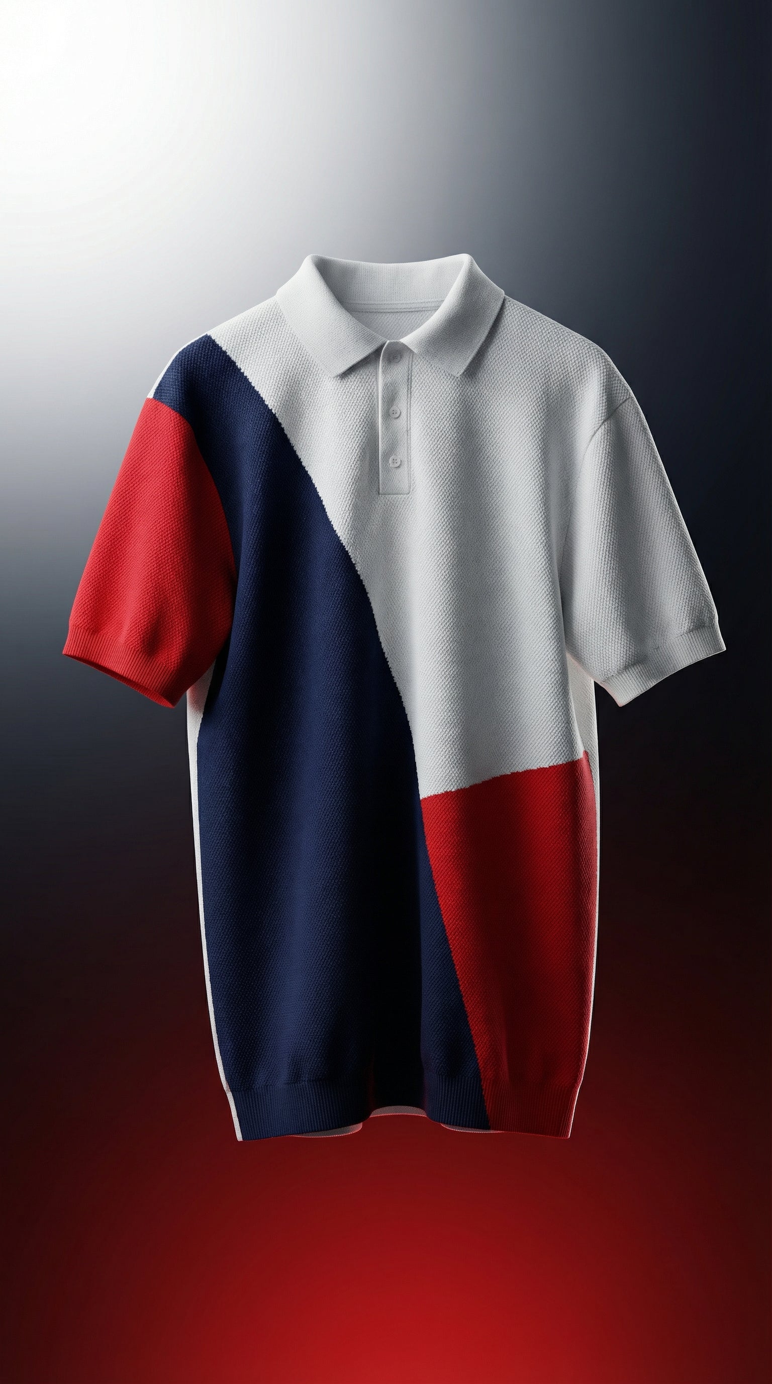 SANKI Urban Colorblock Polo T-Shirt