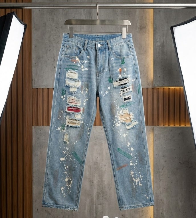 Sanki Urban Canvas Bottom Jeans