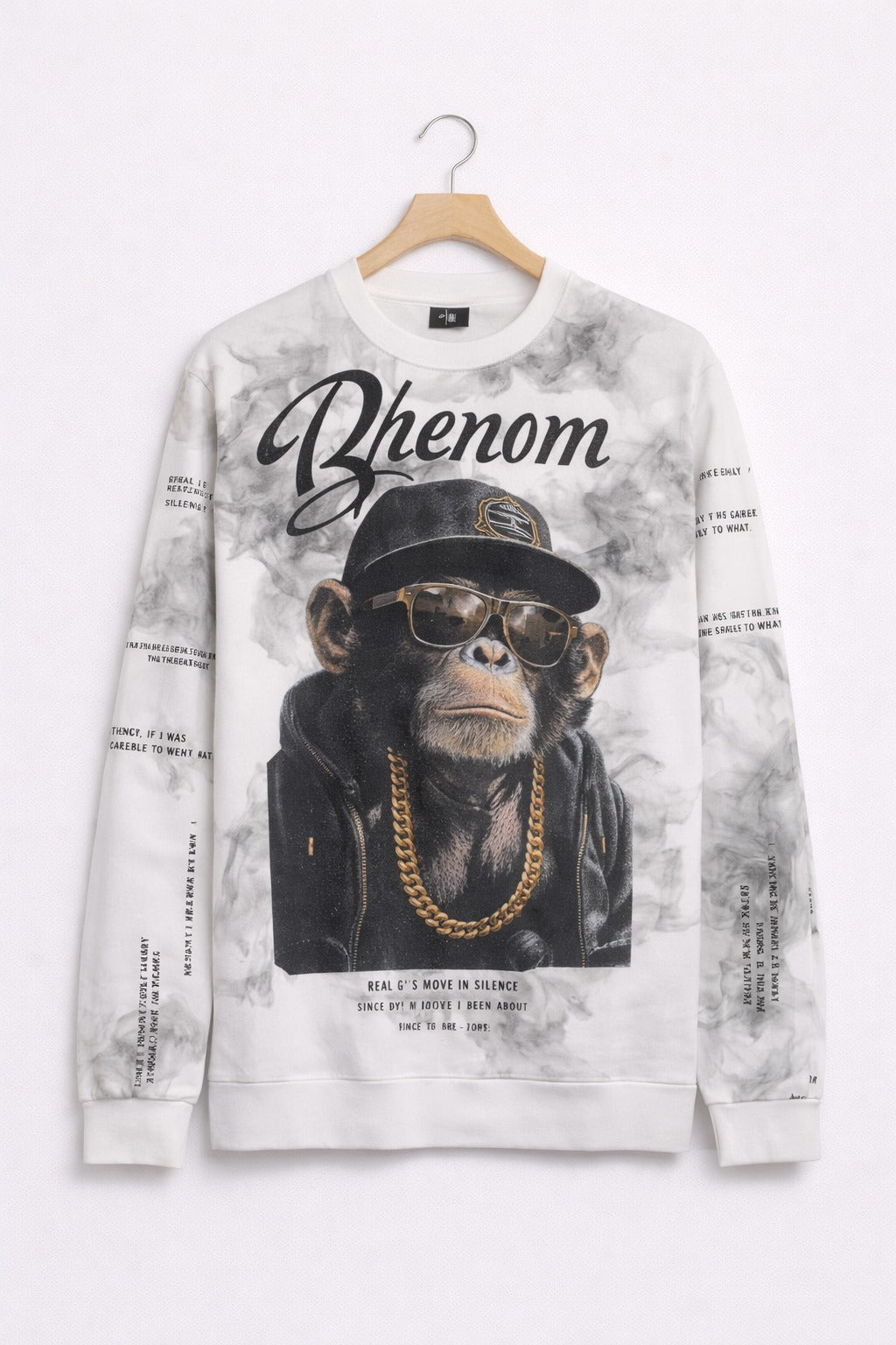 Sanki Silent Boss Monkey Sweatshirt