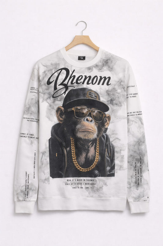 Sanki Silent Boss Monkey Sweatshirt