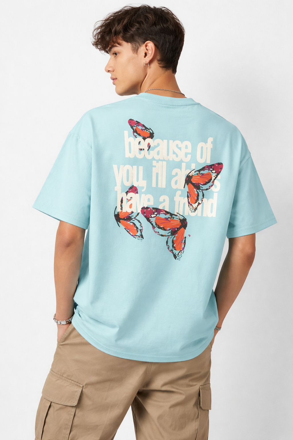 Bluorang Round Neck T-Shirt