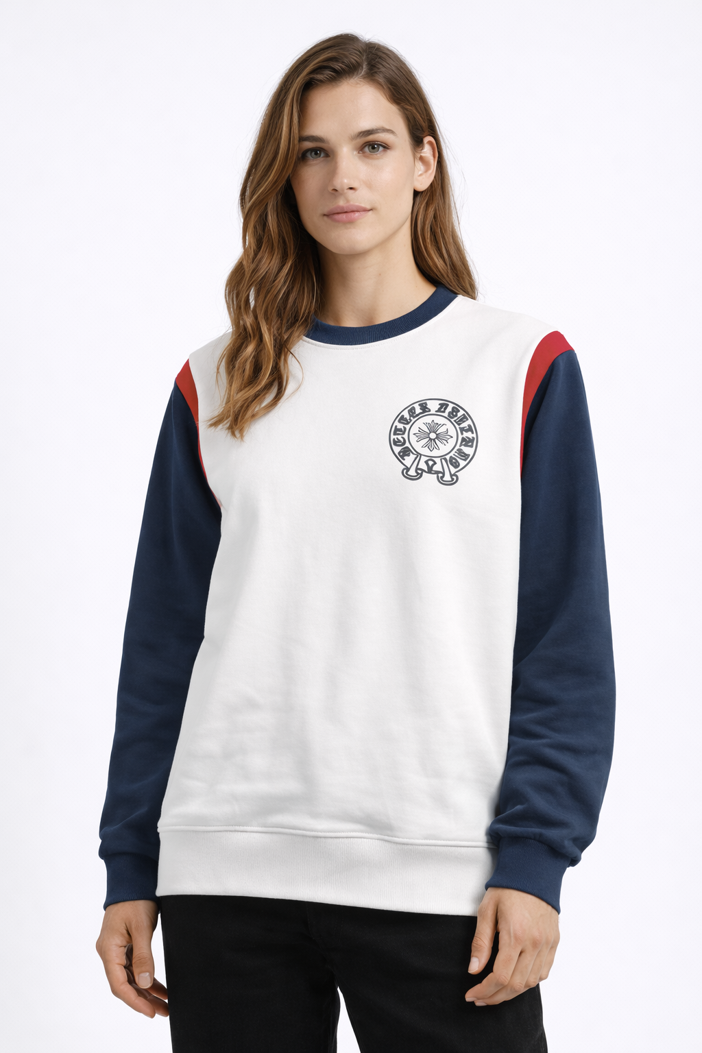 Casual Full Sleeve Glowing Sweatshirt