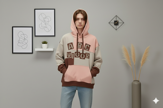 SANKI ABC VIGOR Color Block Hoodie