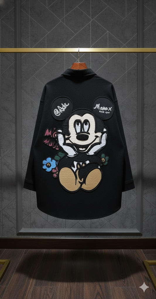 SANKI Funky Distressed Oversized Shirt