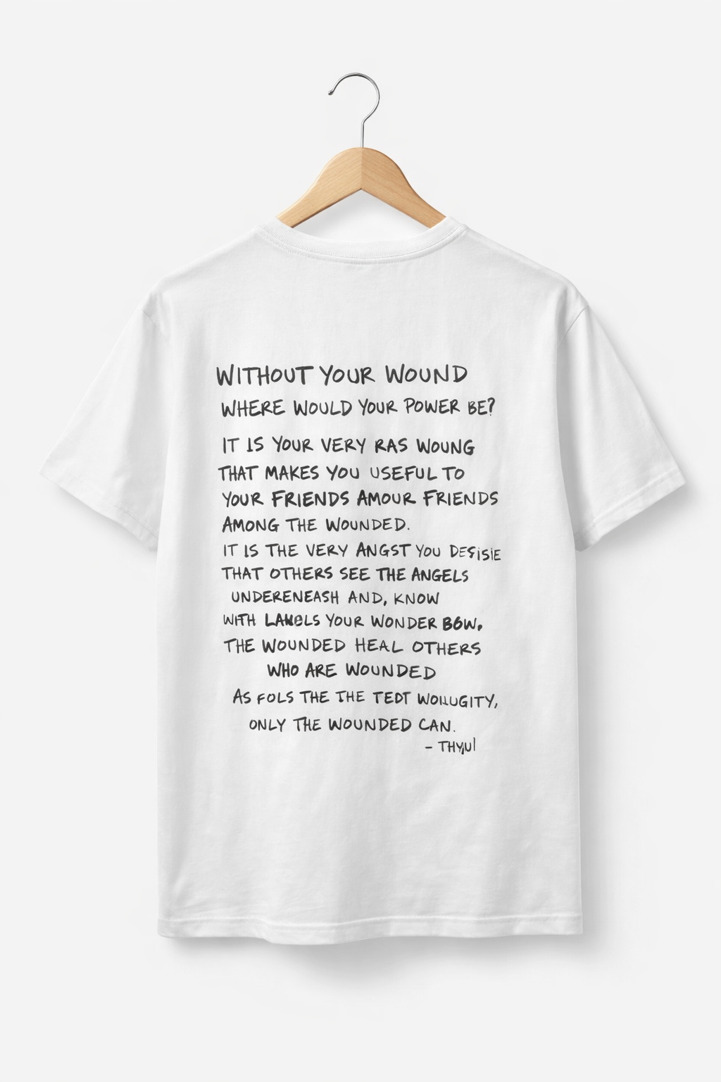 Cartoon Round Neck T-shirt