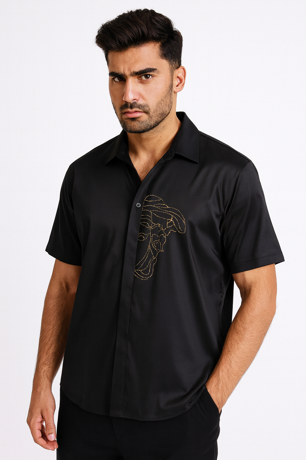 Versace Half Sleeve Shirt