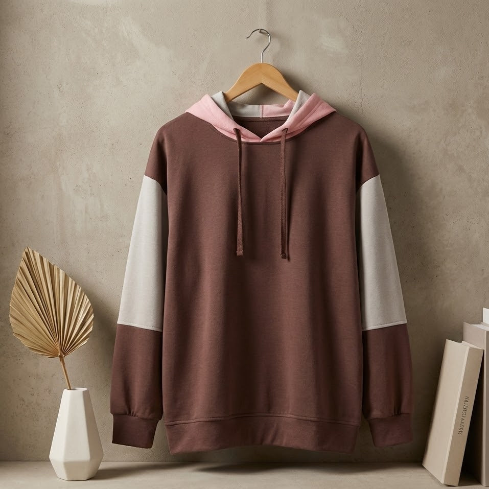 SANKI ABC VIGOR Color Block Hoodie