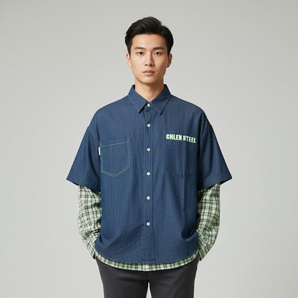 Casual Denim Full Sleeve Shirt