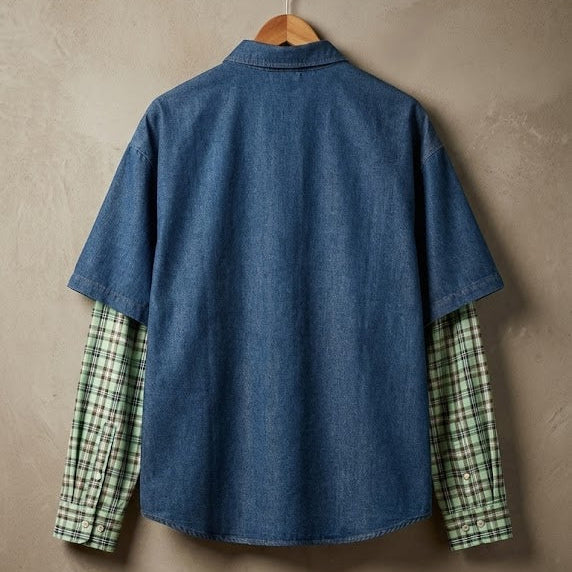 Casual Denim Full Sleeve Shirt