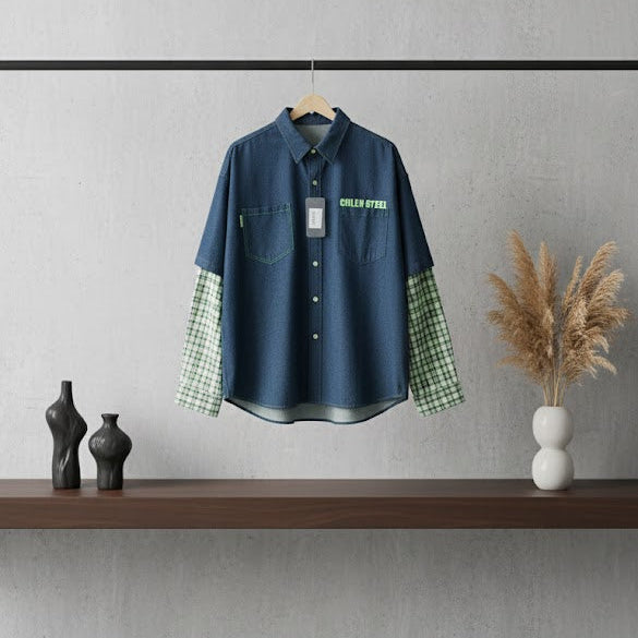 Casual Denim Full Sleeve Shirt